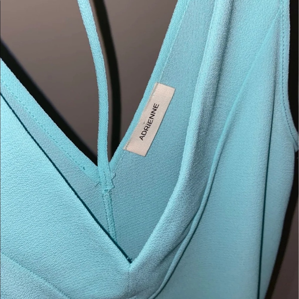 Turquoise blouse - Picture 3 of 5